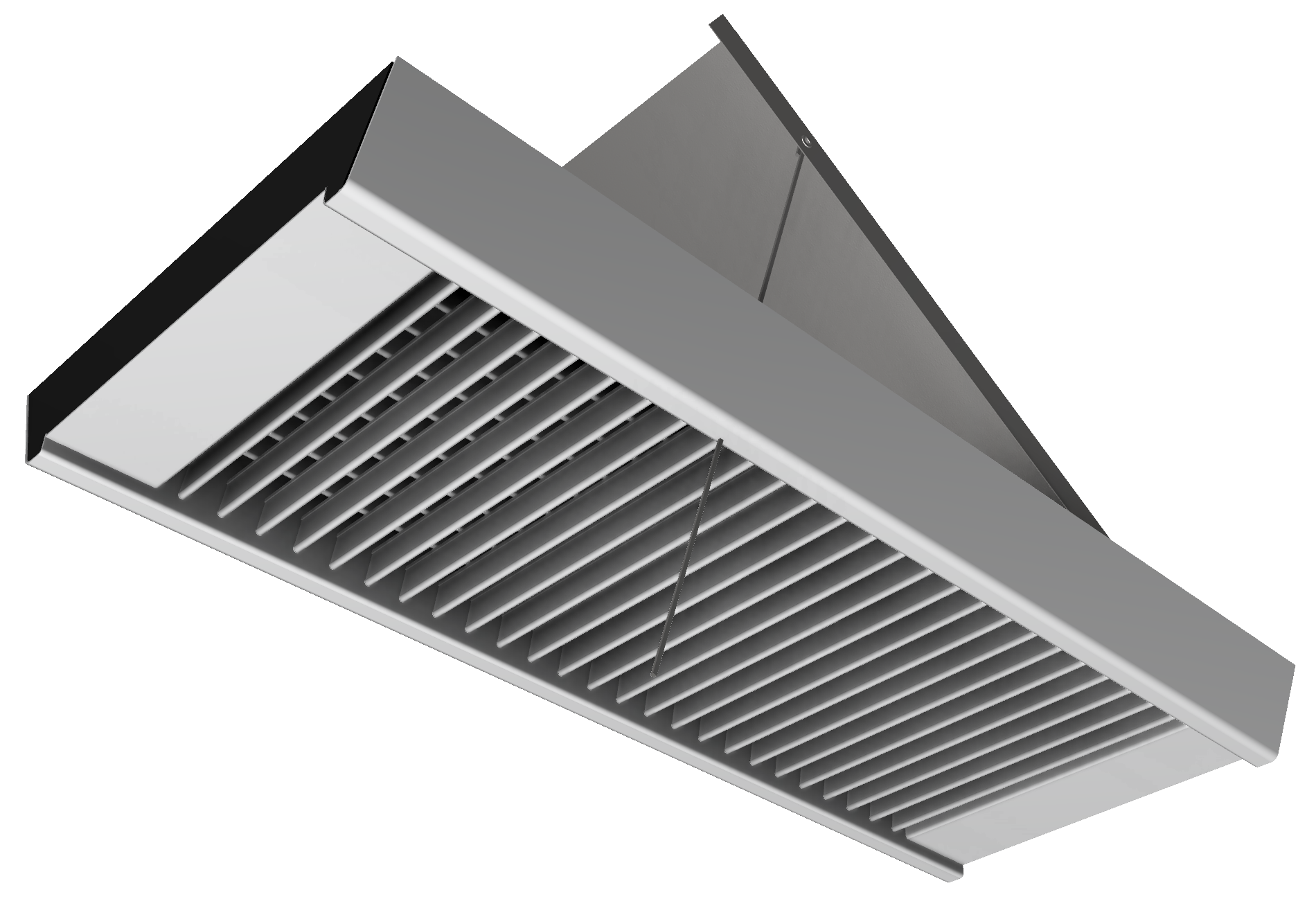 SPIRAL DUCT AIR GRILLE